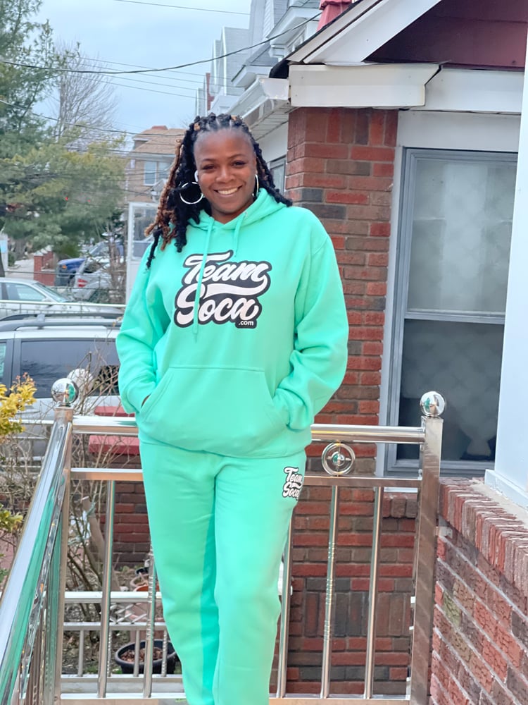 Team Soca Varsity Sweat Suit Hoodie Pants Unisex Team